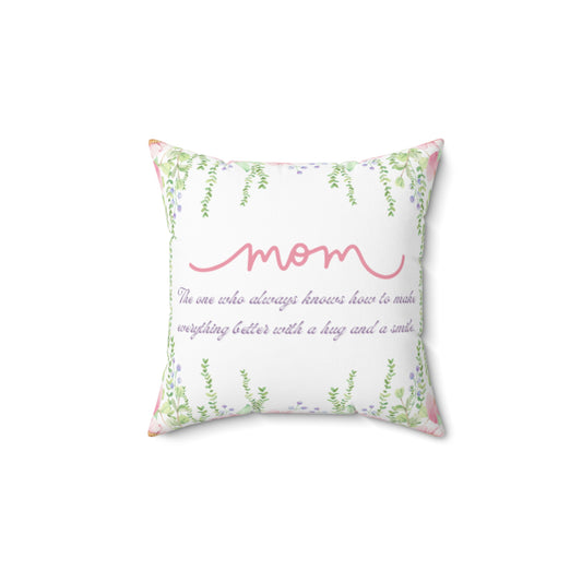 Sentimental Mother's Day Gift Throw Pillow - Quote - Perfect for Mom - Shop!