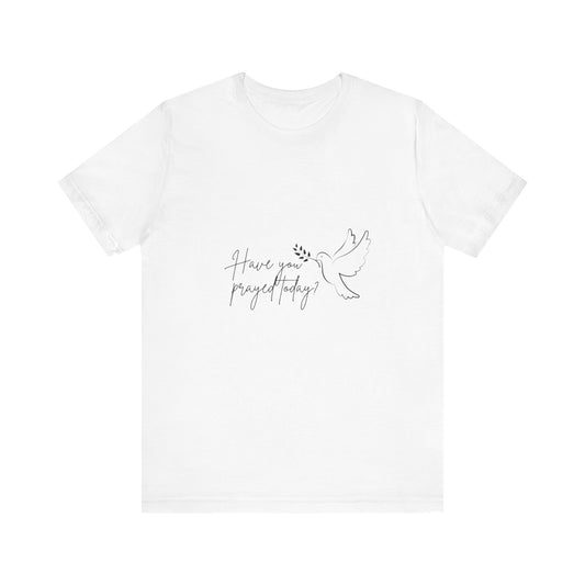 Prayerful Reflection T-Shirt - Comfortable Cotton Tee in 16 Colors