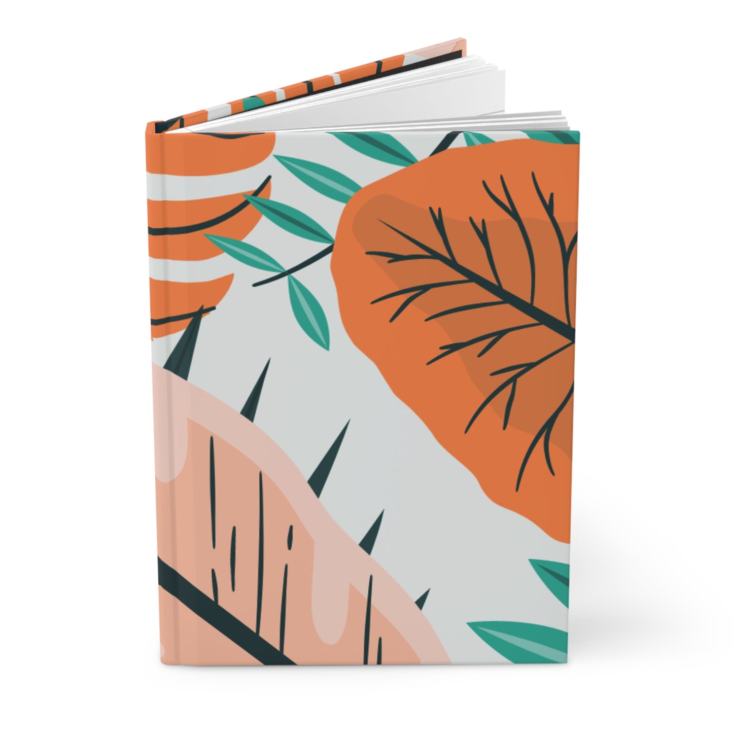 Tropical Paradise Journal - Vibrant Green & Orange Travel Notebook, Dream Diary, and Affirmation Planner for Summer Adventures