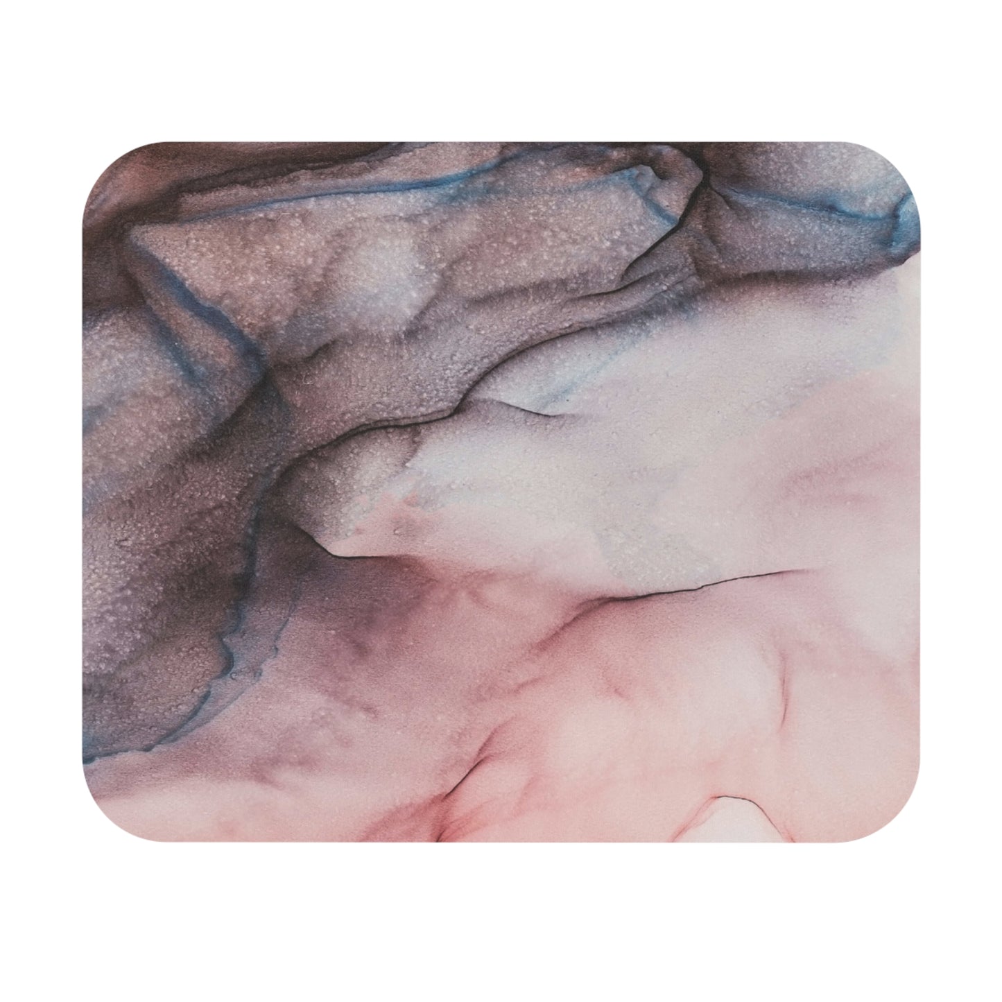 Abstract Pink Marble Mouse Pad - Stylish Home Office Decor | Luxe Office Essentials