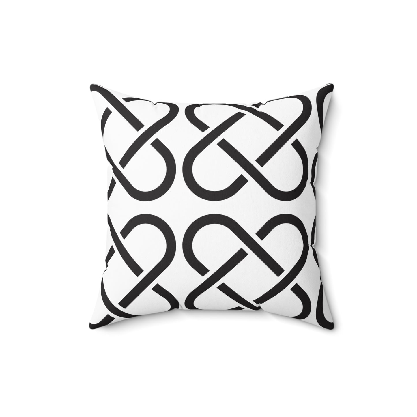 Modern Black & White Throw Pillow | Afrocentric Home Decor | Kwanzaa Gift | Minimalist Living Room Accent Cushion | Stylish Holiday Pillow