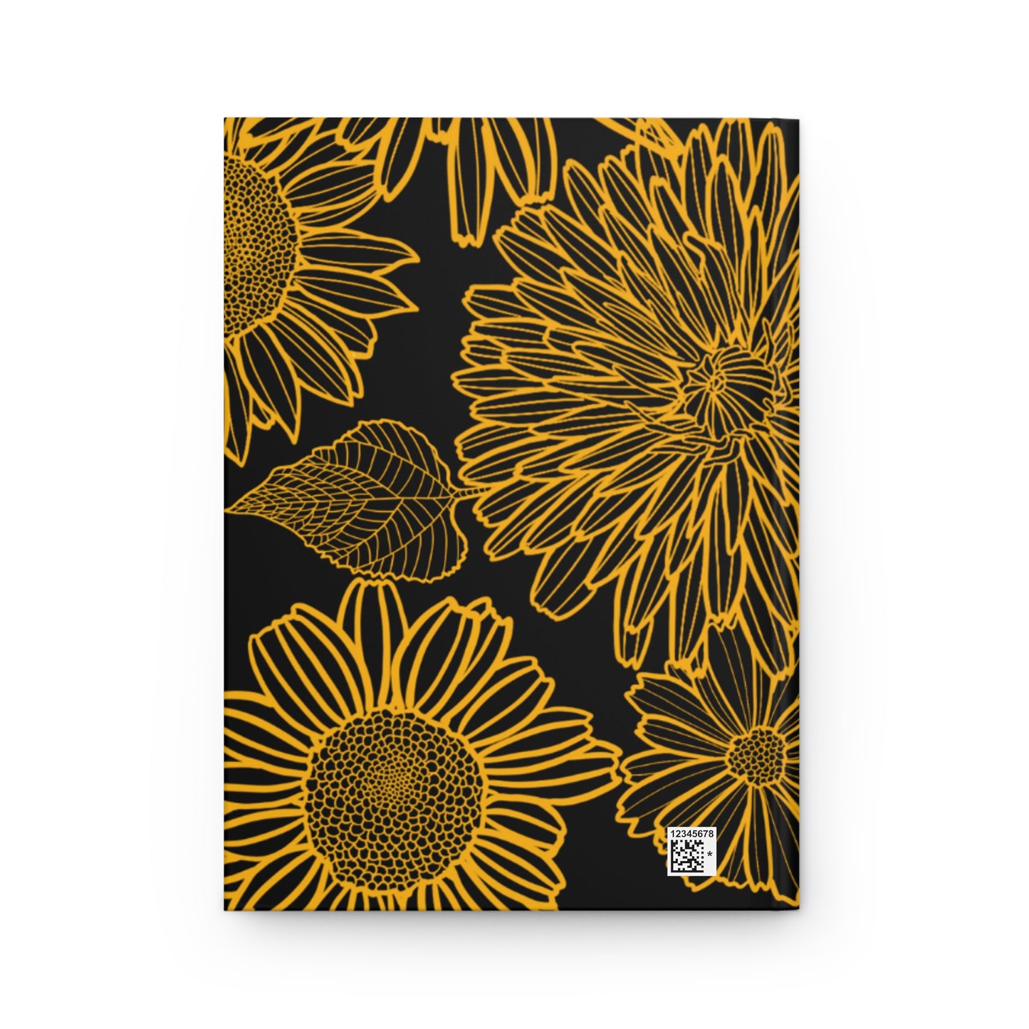 Golden Elegance: Personalized Matte Hardcover Journal for Manifestation and Dreams