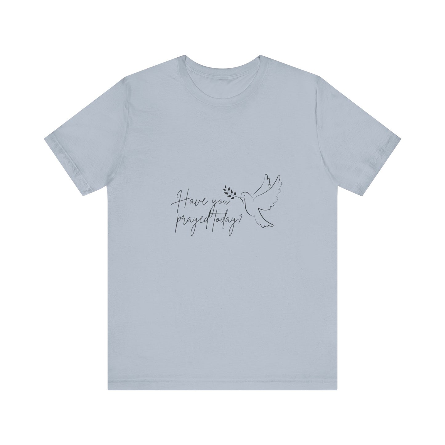 Prayerful Reflection T-Shirt - Comfortable Cotton Tee in 16 Colors