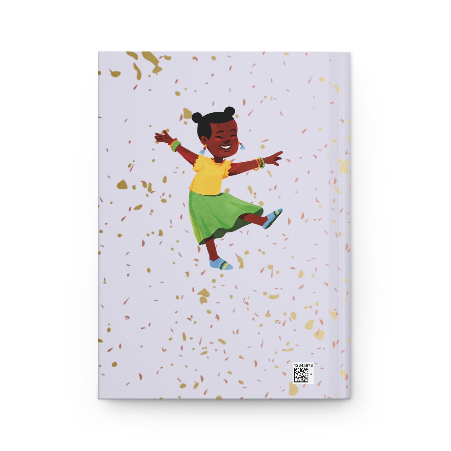 Shine Bright Hardcover Journal | Kwanzaa Gift for Little Black Girls | Empowering Notebook with 150 Lined Pages | Inspirational Kids Gift