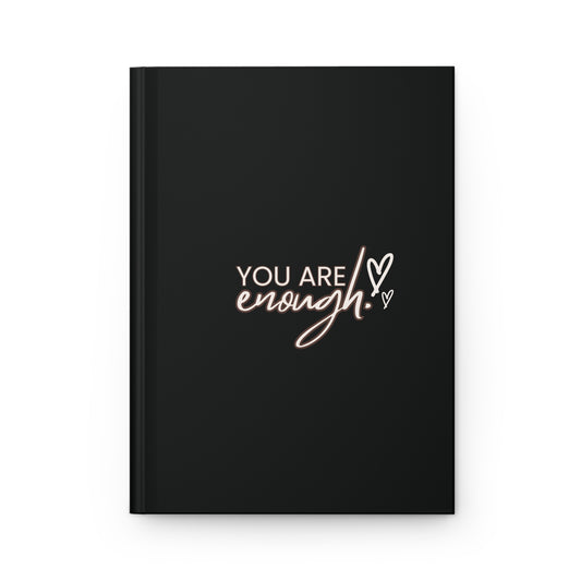 Inner Glow Diary: 'You Are Enough' Vibrant Self-Affirmation Hardcover Journal