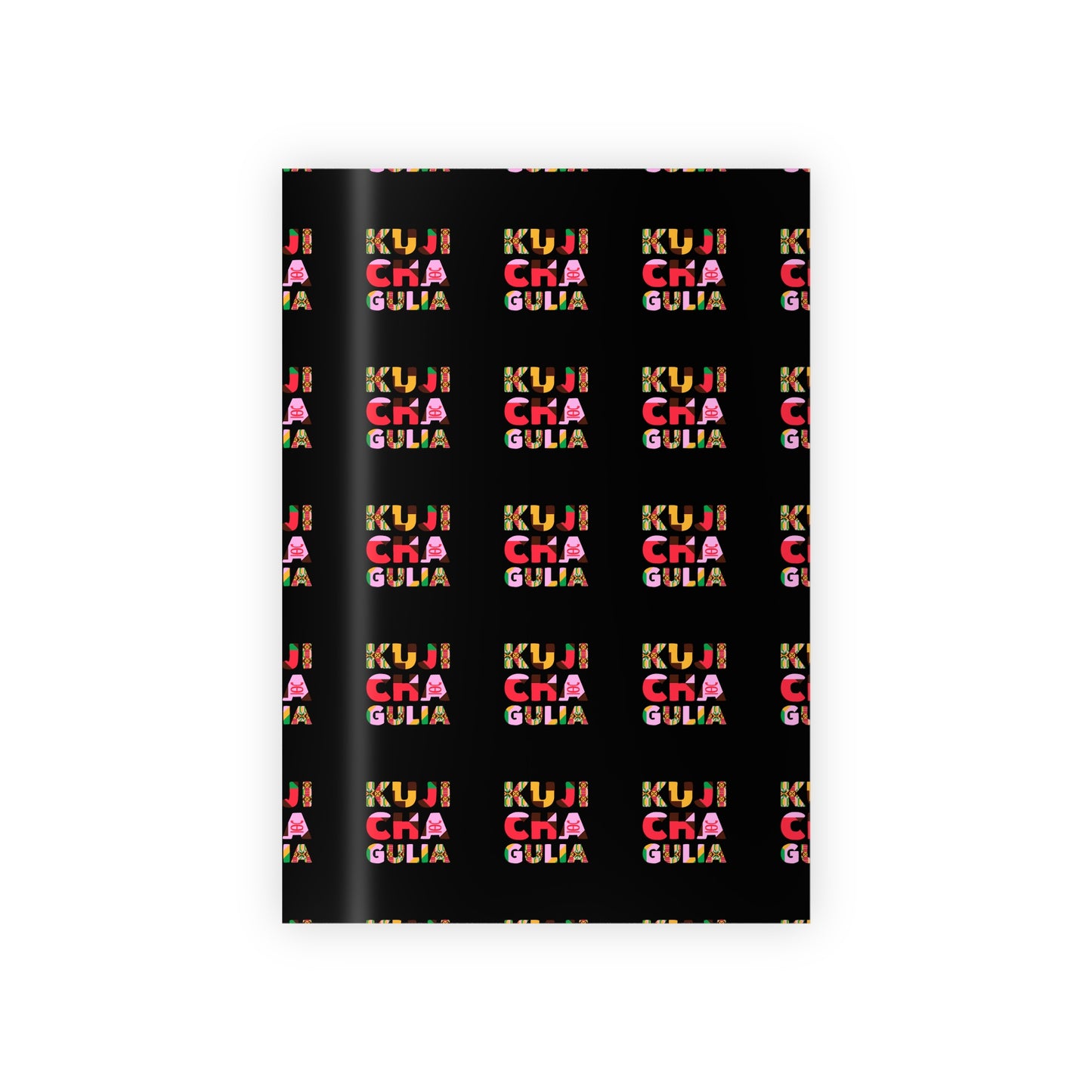 Afrocentric Kwanzaa Gift Wrap | Kujichagulia | Premium Holiday Gift Wrap Roll | Black Cultural Gift Wrap | Sustainable Packaging