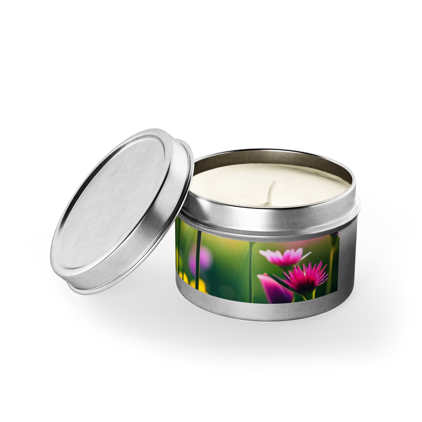 "Tranquil Tin Candles - Hand-Poured Coconut Soy Wax |3 Scents| Ideal Gift Basket