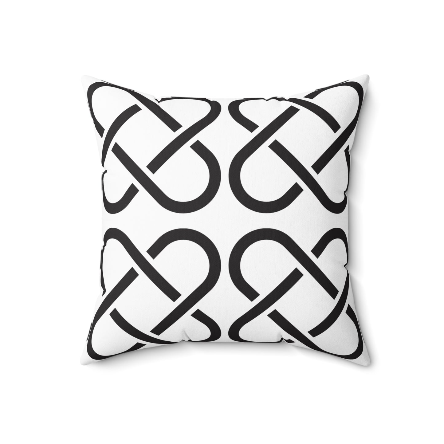 Modern Black & White Throw Pillow | Afrocentric Home Decor | Kwanzaa Gift | Minimalist Living Room Accent Cushion | Stylish Holiday Pillow