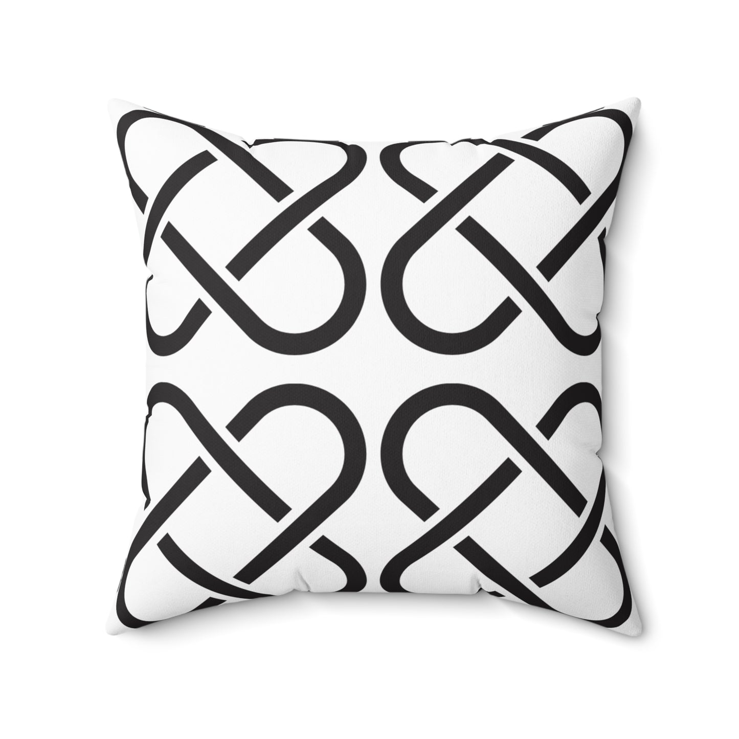 Modern Black & White Throw Pillow | Afrocentric Home Decor | Kwanzaa Gift | Minimalist Living Room Accent Cushion | Stylish Holiday Pillow