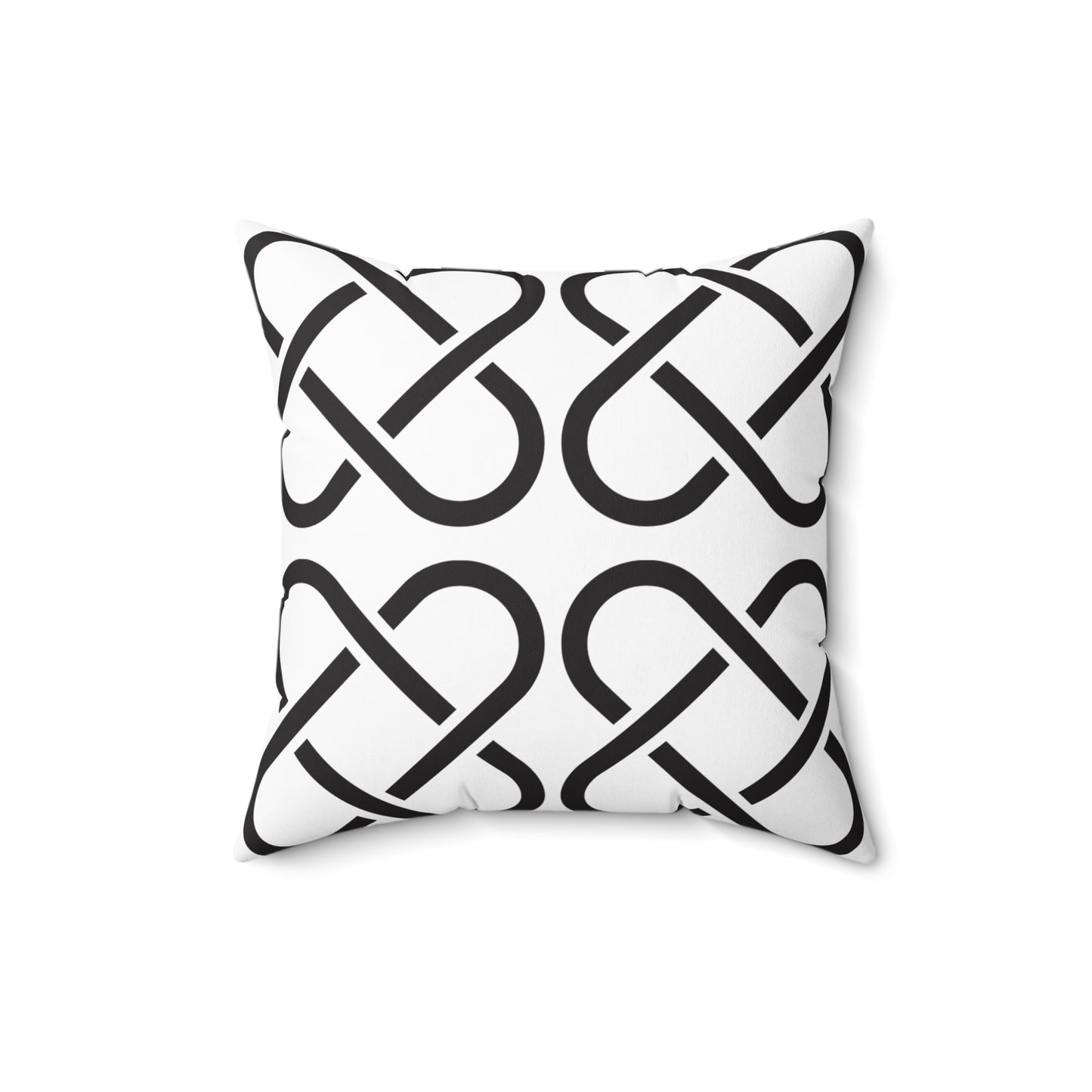 Modern Black & White Throw Pillow | Afrocentric Home Decor | Kwanzaa Gift | Minimalist Living Room Accent Cushion | Stylish Holiday Pillow